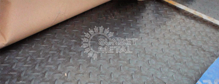 Tear Drop and Diamond Pattern Plates by Sunset Metal
